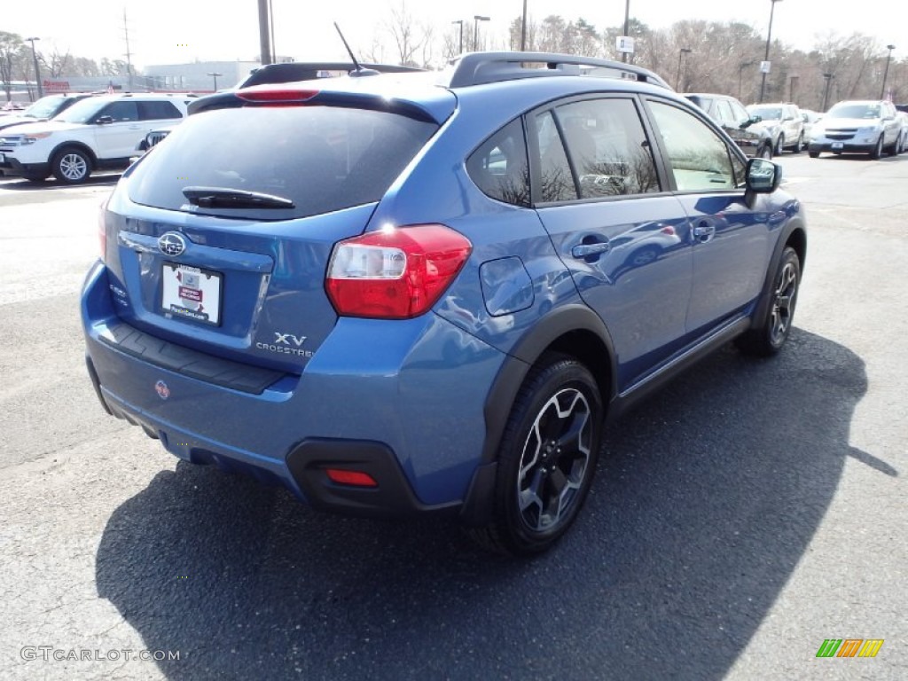 2014 XV Crosstrek 2.0i Limited - Quartz Blue Pearl / Ivory photo #7