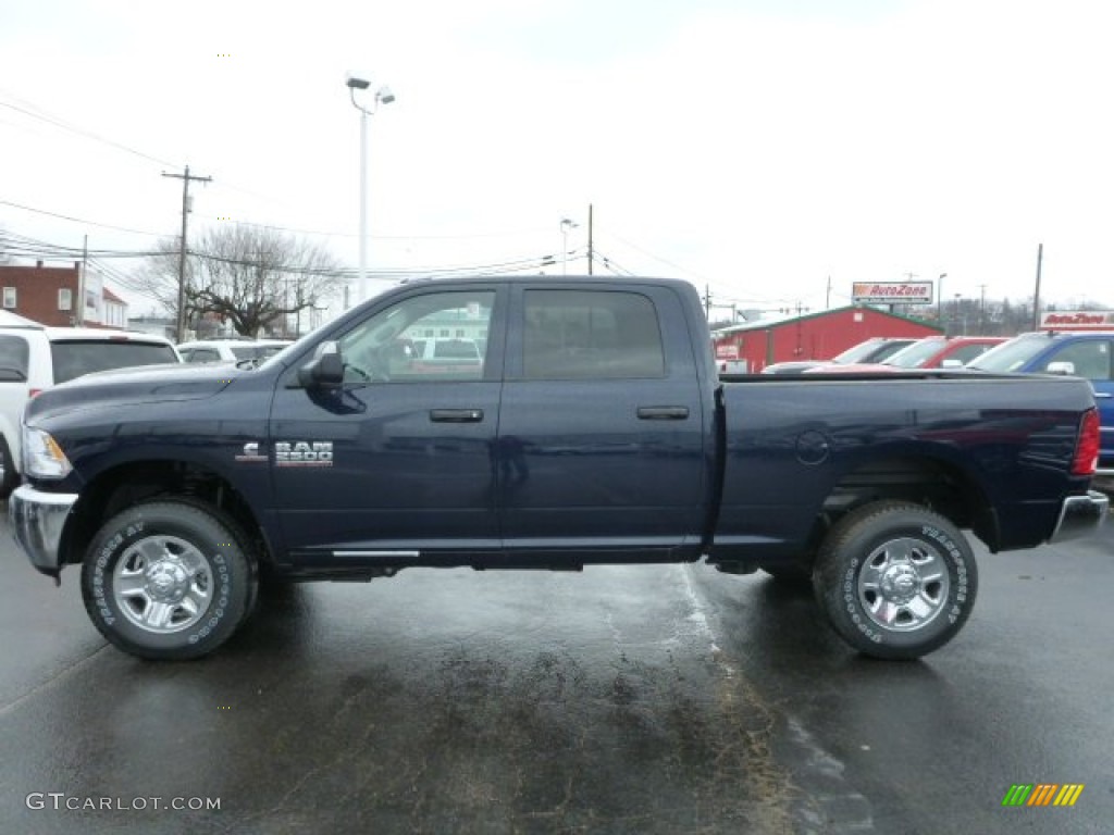 2014 2500 Tradesman Crew Cab 4x4 - True Blue Pearl Coat / Black/Diesel Gray photo #2