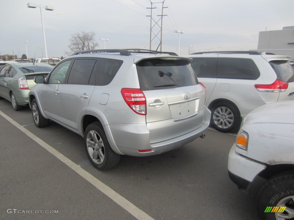 2011 RAV4 V6 Sport 4WD - Classic Silver Metallic / Dark Charcoal photo #3