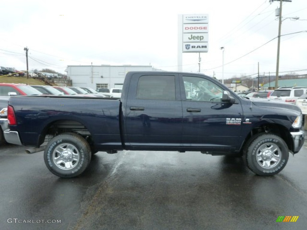 2014 2500 Tradesman Crew Cab 4x4 - True Blue Pearl Coat / Black/Diesel Gray photo #7