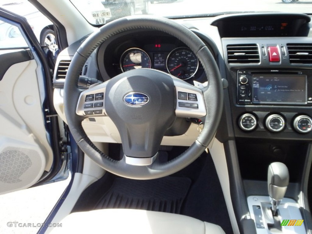 2014 XV Crosstrek 2.0i Limited - Quartz Blue Pearl / Ivory photo #16