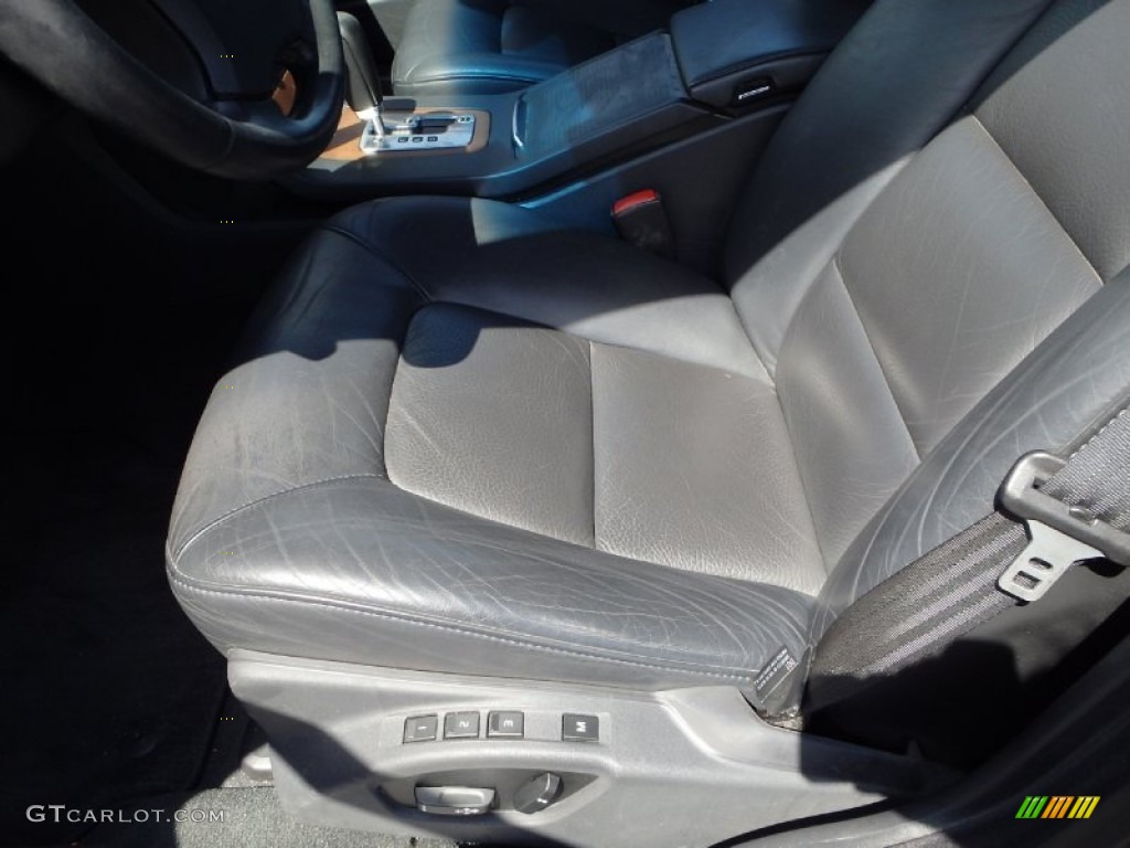 2009 S80 3.2 - Oyster Gray Metallic / Anthracite Black photo #11
