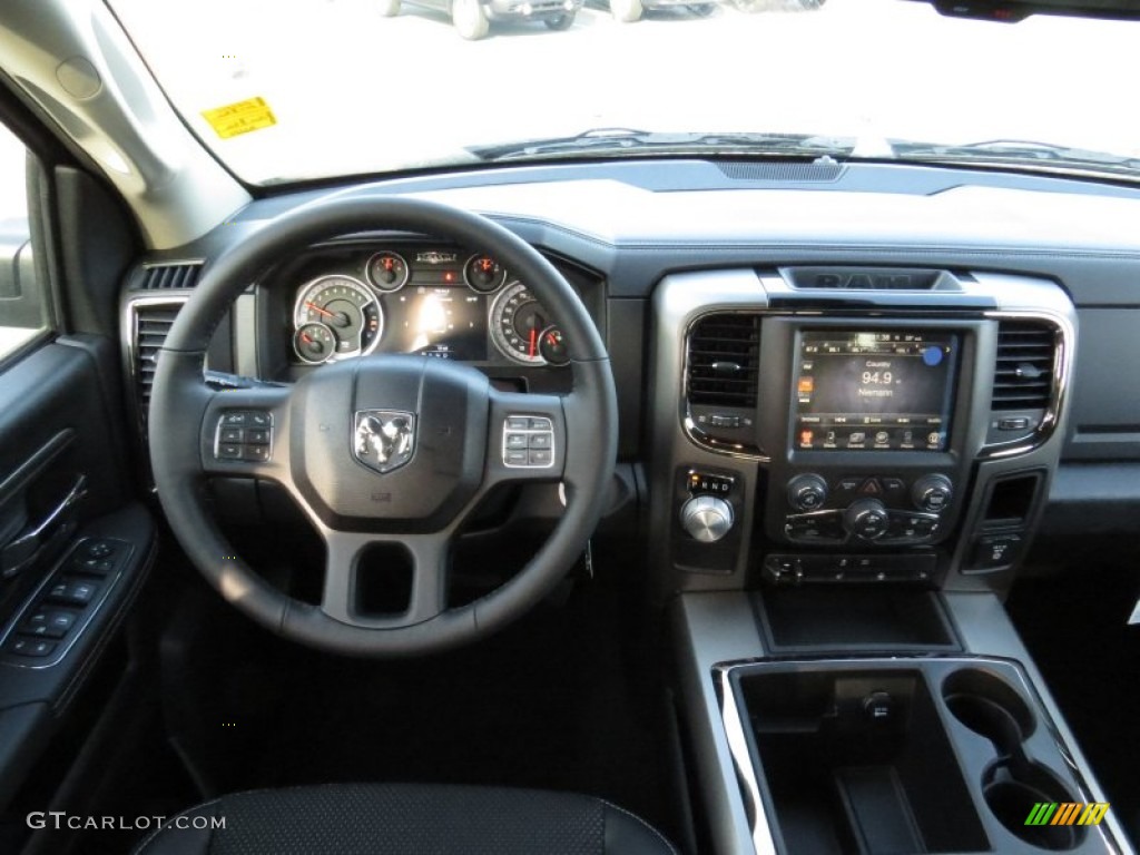 2014 1500 Sport Quad Cab - Black / Black photo #9