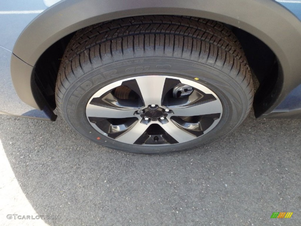 2014 XV Crosstrek Hybrid Touring - Quartz Blue Pearl / Ivory photo #3