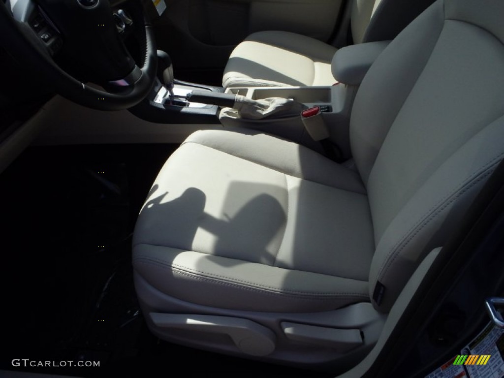 2014 XV Crosstrek Hybrid Touring - Quartz Blue Pearl / Ivory photo #4