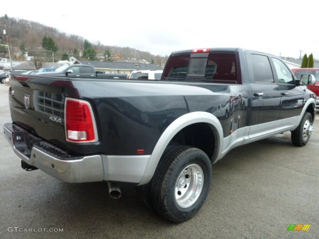Maximum Steel Metallic 2014 Ram 3500 Laramie Crew Cab 4x4 Dually Exterior Photo #92176258