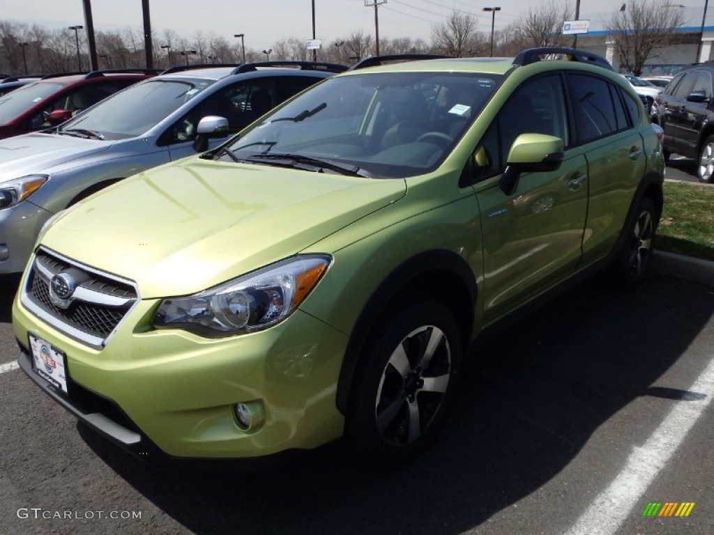 2014 XV Crosstrek Hybrid Touring - Plasma Green / Black photo #1