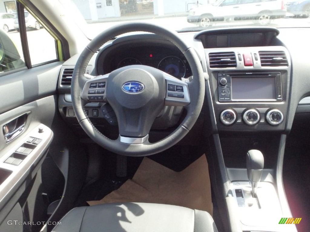 2014 XV Crosstrek Hybrid Touring - Plasma Green / Black photo #8