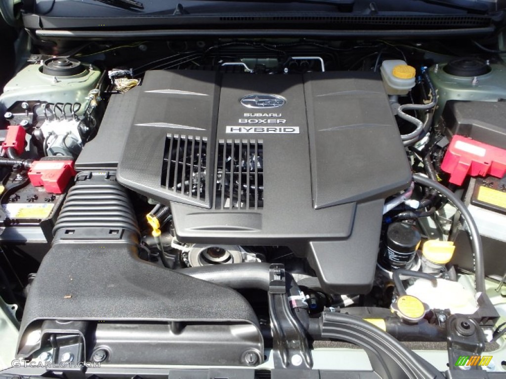 2014 Subaru XV Crosstrek Hybrid Touring Engine Photos