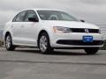 Pure White - Jetta TDI Sedan Photo No. 1