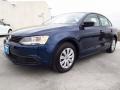 2014 Tempest Blue Metallic Volkswagen Jetta S Sedan  photo #3