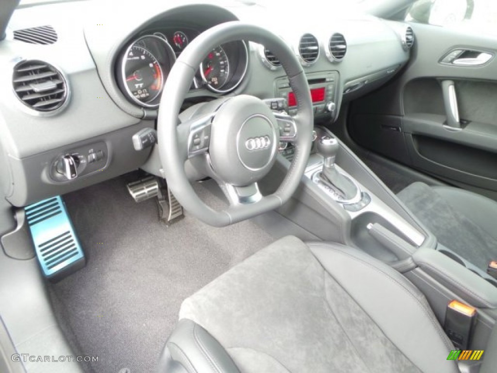 Black Interior 2015 Audi TT 2.0T quattro Coupe Photo #92179501