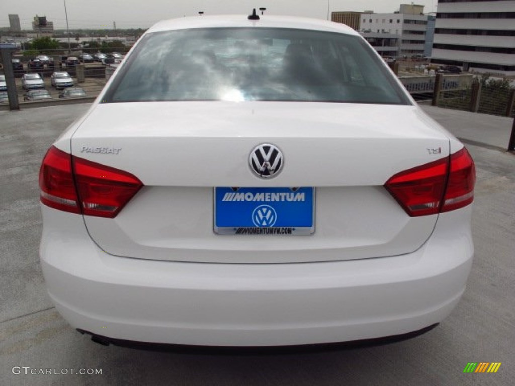 2014 Passat 1.8T Wolfsburg Edition - Candy White / Titan Black photo #5