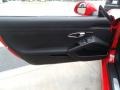 Black 2014 Porsche Boxster S Door Panel