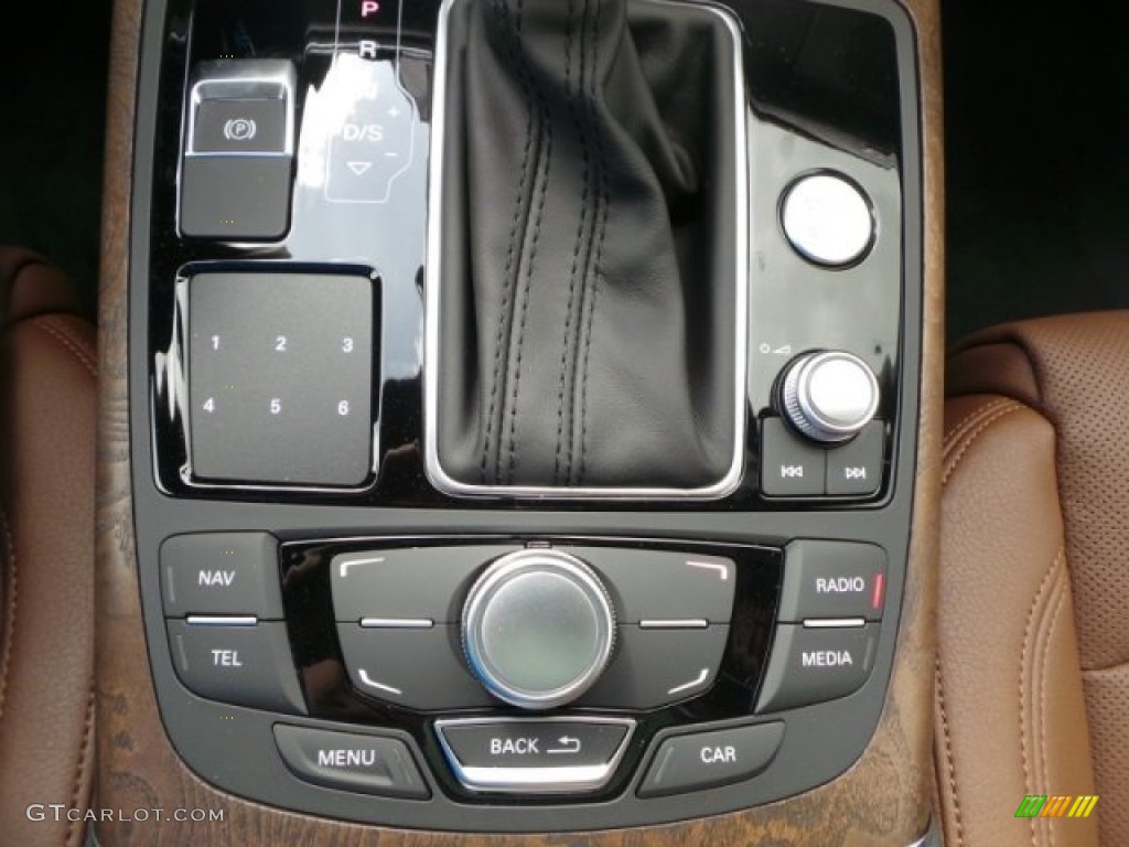 2014 A7 3.0T quattro Prestige - Havanna Black Metallic / Nougat Brown photo #24