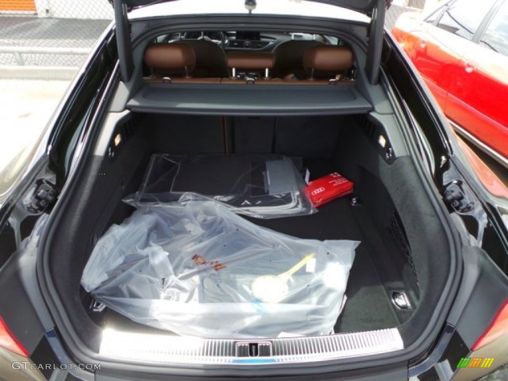 2014 A7 3.0T quattro Prestige - Havanna Black Metallic / Nougat Brown photo #31