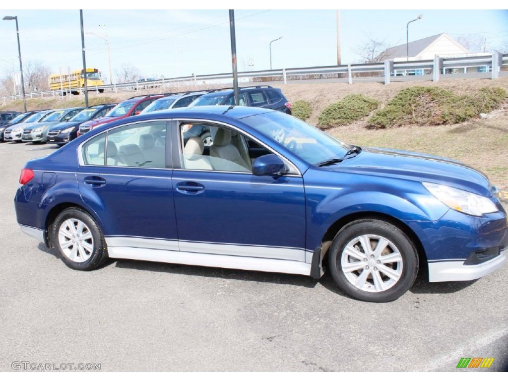 Azurite Blue Pearl 2011 Subaru Legacy 2.5i Premium Exterior Photo #92180833