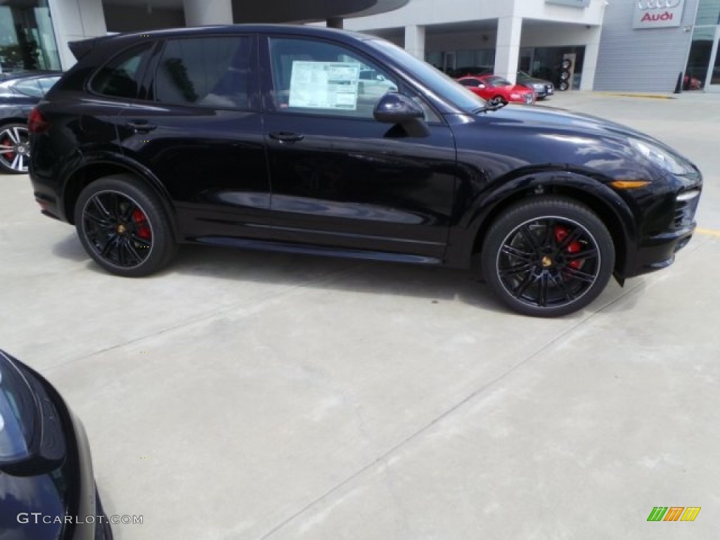 Jet Black Metallic 2014 Porsche Cayenne GTS Exterior Photo #92181604