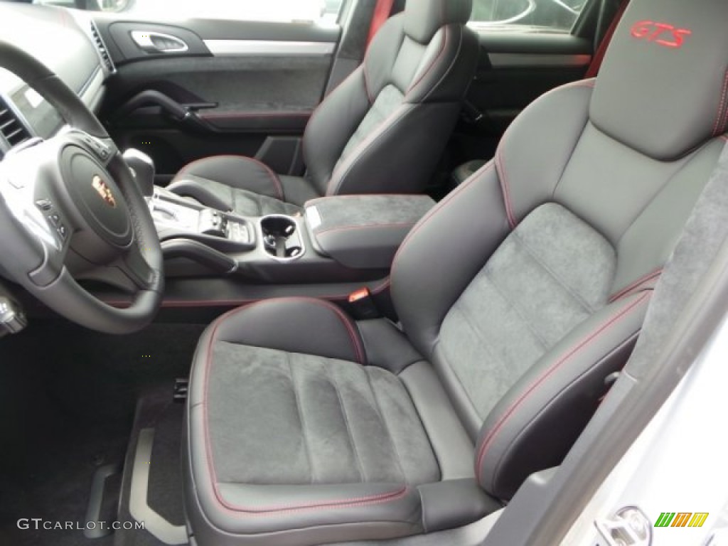 GTS Black Leather/Alcantara w/Carmine Red Interior 2014 Porsche Cayenne GTS Photo #92182267