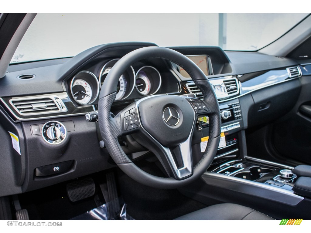 2014 E E250 BlueTEC Sedan - Black / Black photo #5