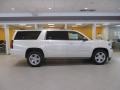 2015 White Diamond Tricoat Chevrolet Suburban LTZ 4WD  photo #2