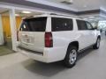 2015 White Diamond Tricoat Chevrolet Suburban LTZ 4WD  photo #4