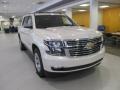 2015 White Diamond Tricoat Chevrolet Suburban LTZ 4WD  photo #9