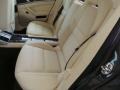 2014 Porsche Panamera Agate Grey/Cream Interior Rear Seat Photo