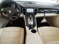 2014 Porsche Panamera Agate Grey/Cream Interior Dashboard Photo