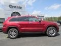 2014 Deep Cherry Red Crystal Pearl Jeep Grand Cherokee Limited  photo #8