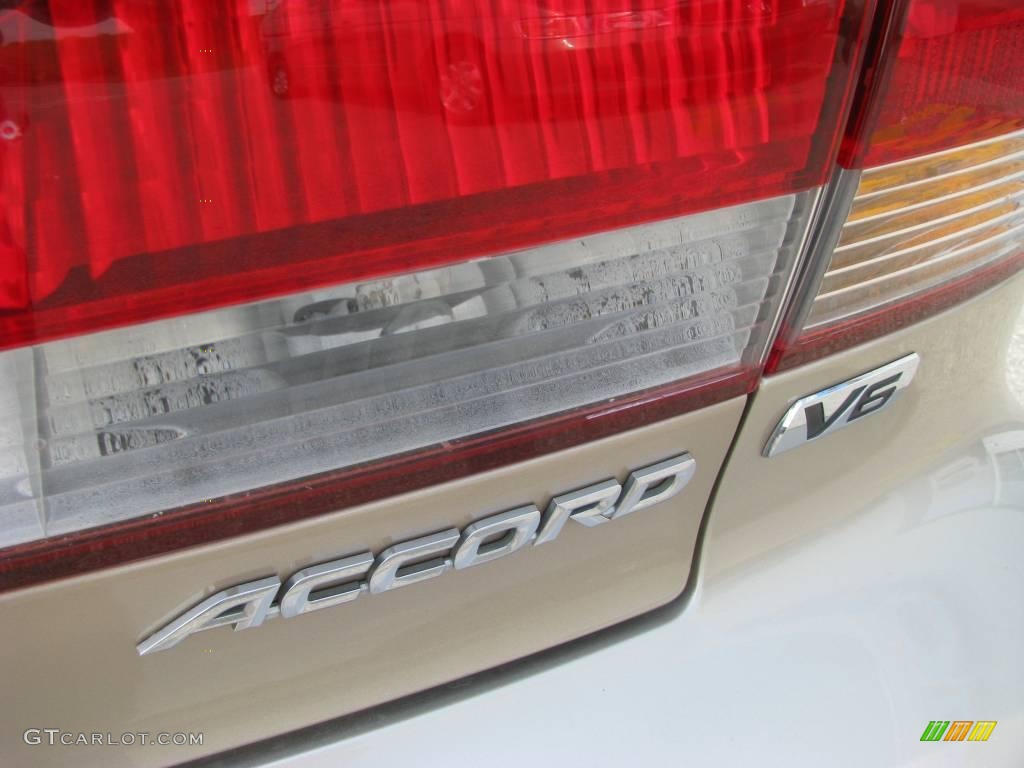 2002 Accord EX V6 Sedan - Naples Gold Metallic / Ivory photo #6