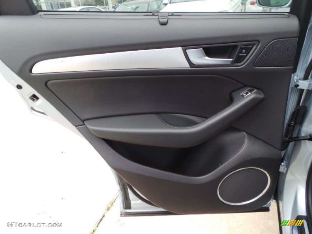 2014 Audi Q5 2.0 TFSI quattro Hybrid Black Door Panel Photo #92186287