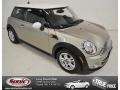 2011 Sparkling Silver Metallic Mini Cooper Hardtop  photo #1