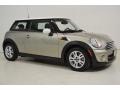 2011 Sparkling Silver Metallic Mini Cooper Hardtop  photo #2