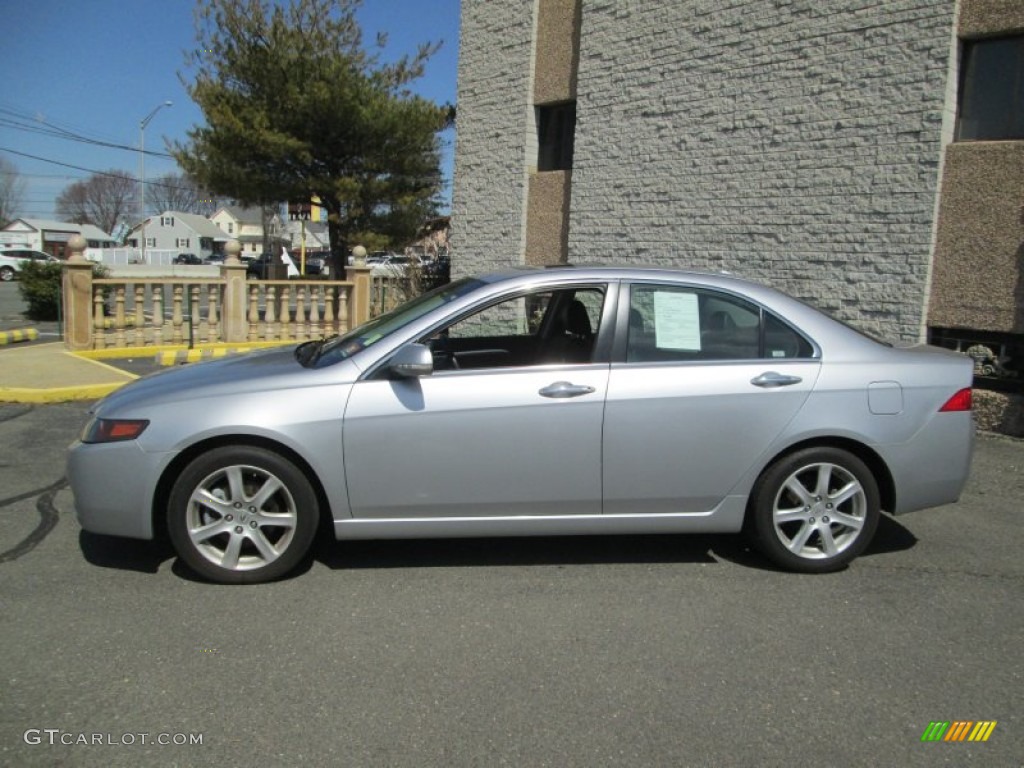 2005 TSX Sedan - Satin Silver Metallic / Ebony photo #3