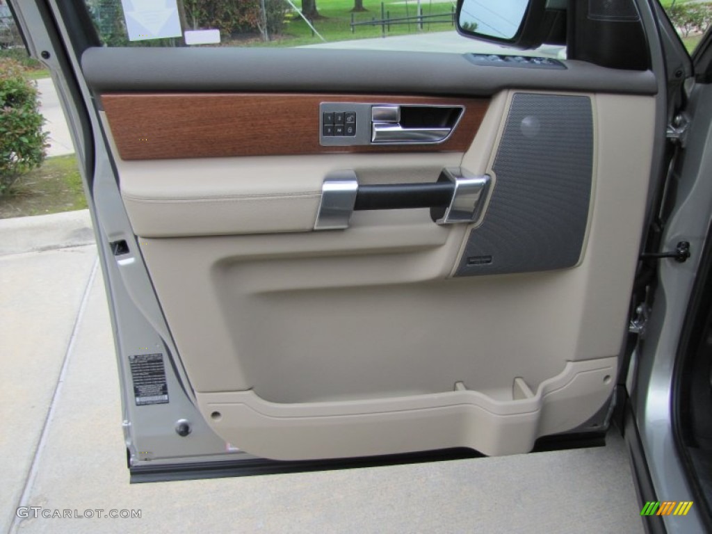 2013 Land Rover LR4 HSE Almond Door Panel Photo #92190244