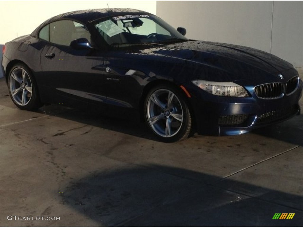 2012 Z4 sDrive28i - Deep Sea Blue Metallic / Black photo #1