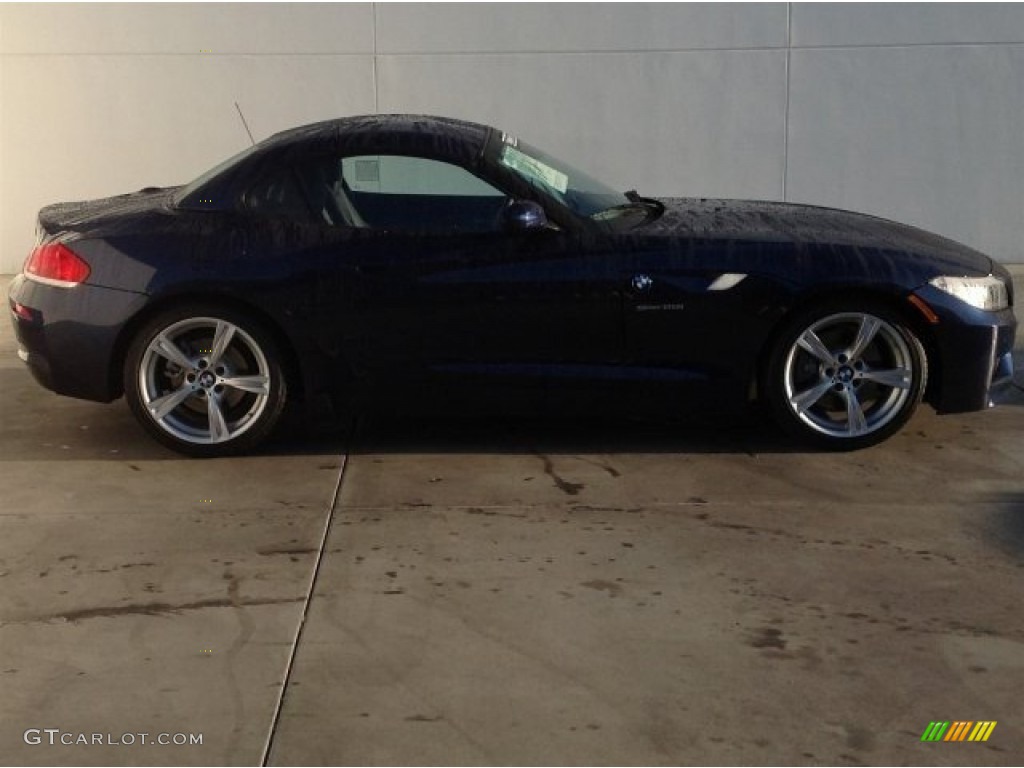 2012 Z4 sDrive28i - Deep Sea Blue Metallic / Black photo #2