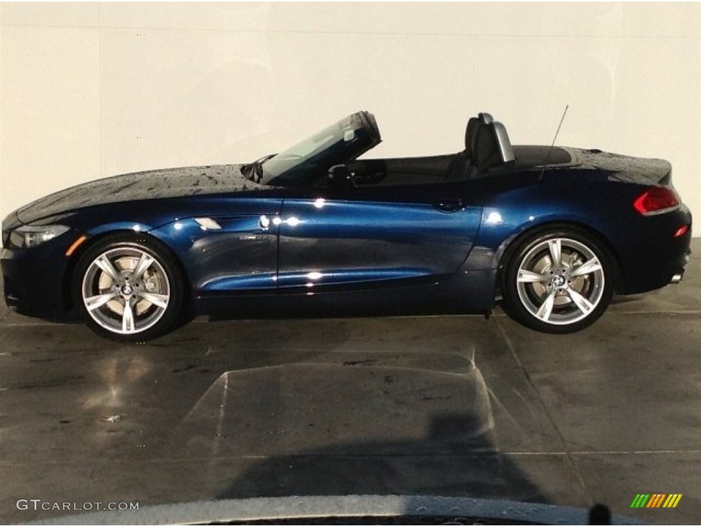 2012 Z4 sDrive28i - Deep Sea Blue Metallic / Black photo #6