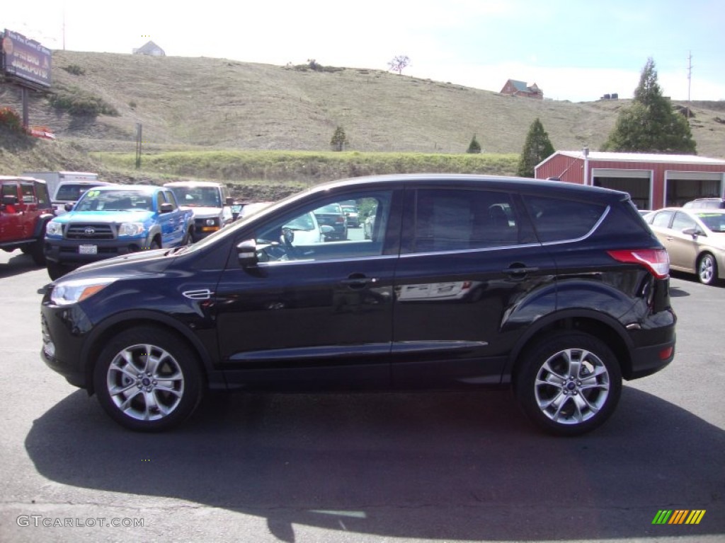 2013 Escape SEL 2.0L EcoBoost 4WD - Tuxedo Black Metallic / Charcoal Black photo #4