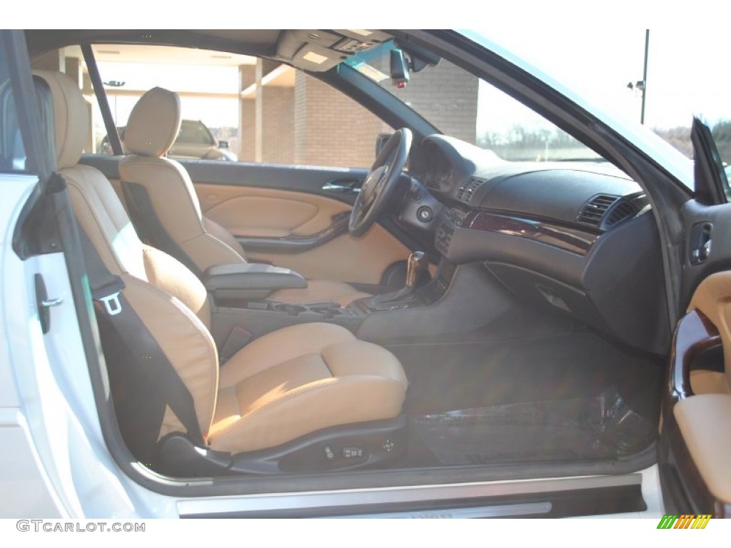2006 3 Series 325i Convertible - Alpine White / Beige photo #5