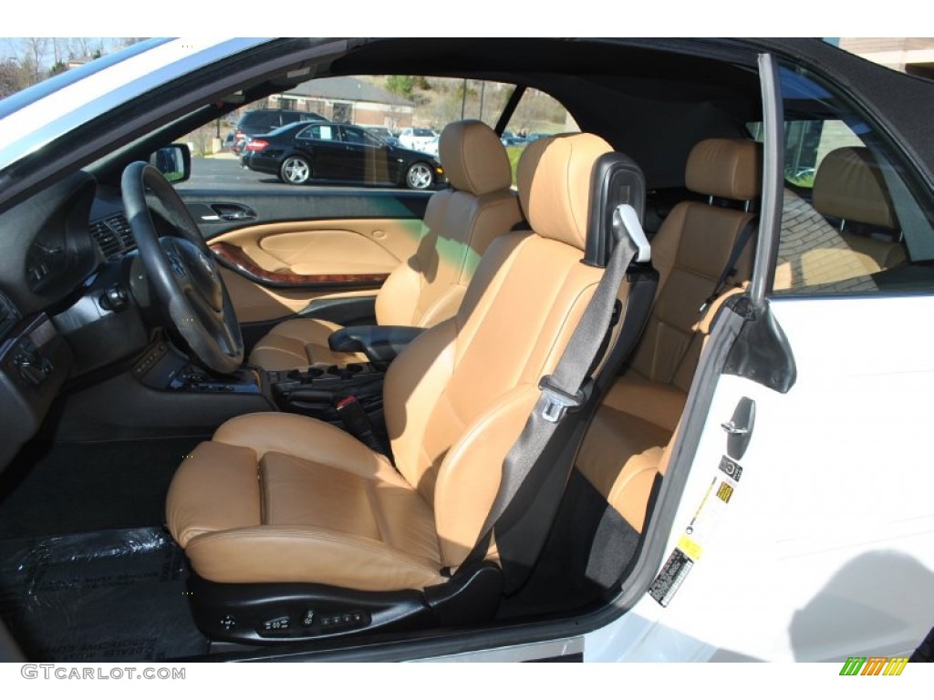 2006 3 Series 325i Convertible - Alpine White / Beige photo #10