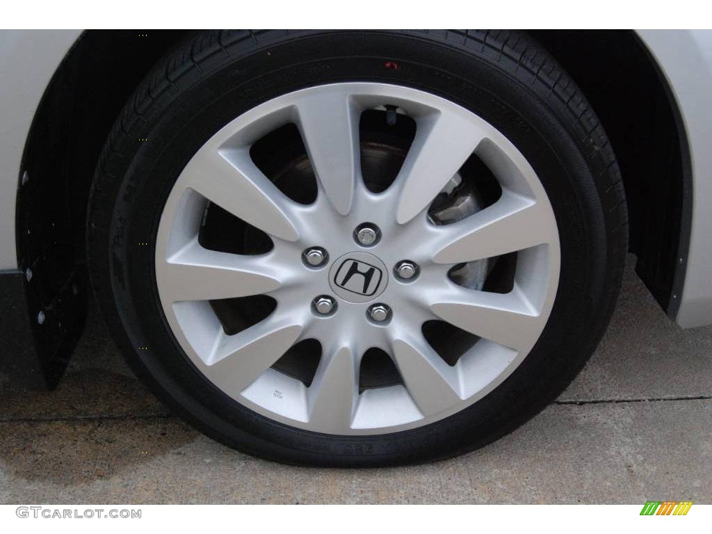 2007 Accord SE V6 Sedan - Alabaster Silver Metallic / Gray photo #9