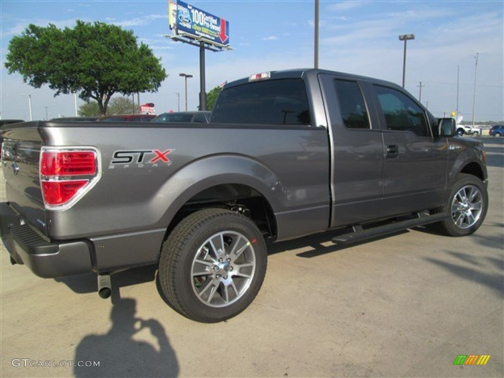 2014 F150 STX SuperCab - Sterling Grey / Black photo #4