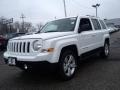 2014 Bright White Jeep Patriot Latitude  photo #1