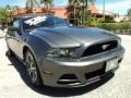 2014 Sterling Gray Ford Mustang V6 Premium Convertible  photo #2