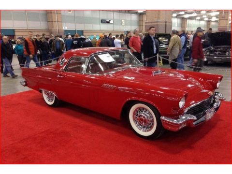 1957 Ford Thunderbird E Convertible Data, Info and Specs