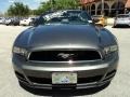 2014 Sterling Gray Ford Mustang V6 Premium Convertible  photo #16