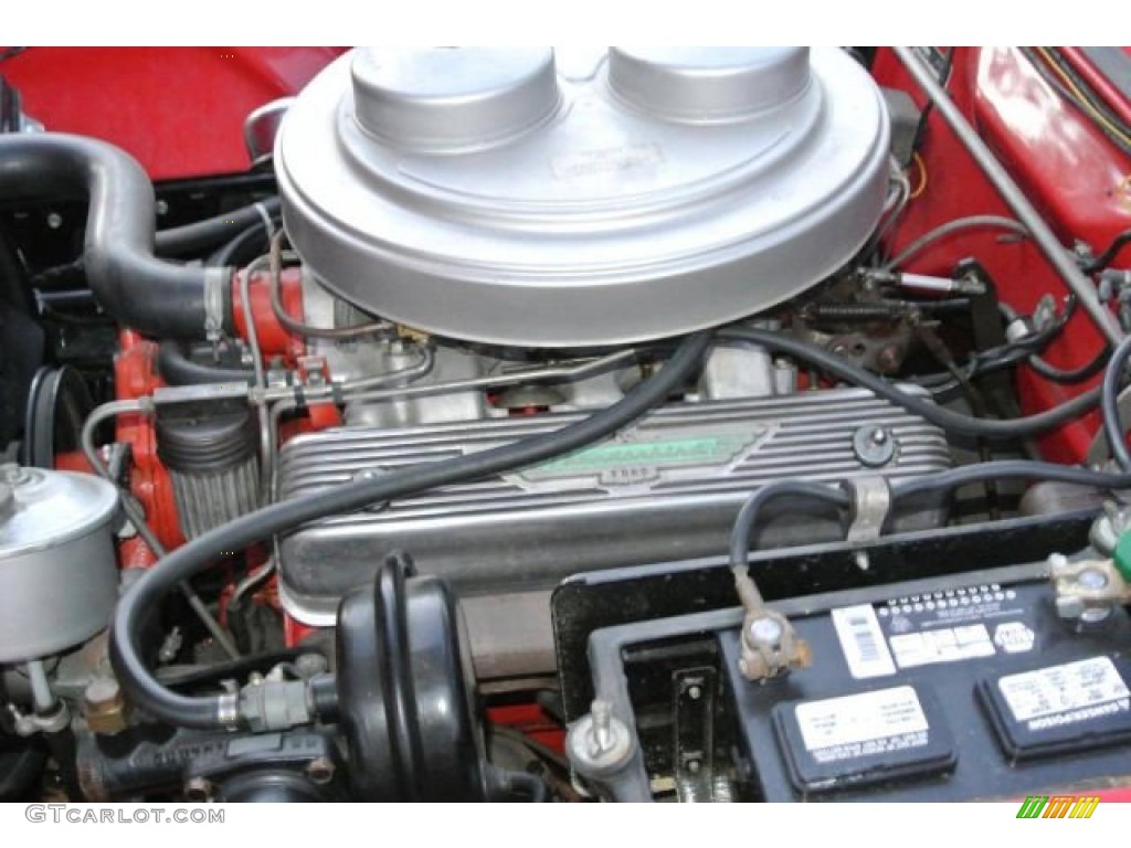 1957 Ford Thunderbird E Convertible V8 Engine Photo #92196925