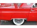 1957 Torch Red Ford Thunderbird E Convertible  photo #20